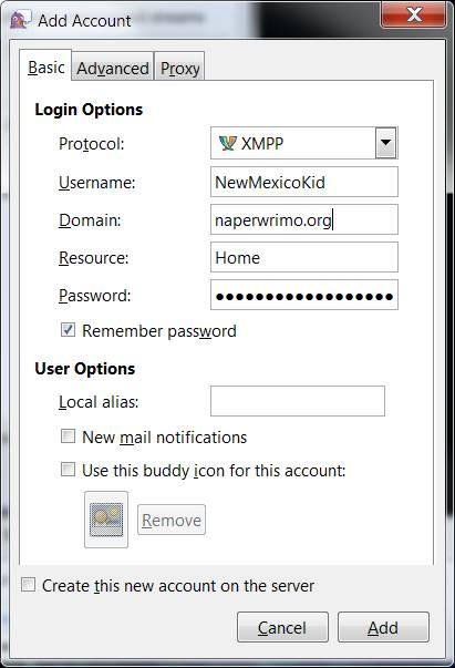 create a chat room in jabber create a chat room in jabber